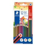 Staedtler Noris colour 185 Black, Blue, Brown, Green, Magenta, Orange, Peach, Purple, Red, Yellow 12 pc(s)