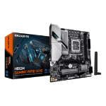 GIGABYTE H810M GAMING WIFI6 GEN5 Motherboard - Intel Core Ultra (Series 2) CPUs, 4+1+2 Phases VRM, up to 6400MHz DDR5, 1xPCIe 4.0 M.2, WIFI 6, 2.5GbE LAN, USB 3.2 Gen 1