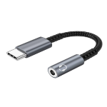 Microconnect MC-AUDIO-USBC video cable adapter 0.13 m Silver