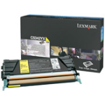 Lexmark C5342YX Toner-kit yellow extra High-Capacity, 7K pages/5% for Lexmark C 534