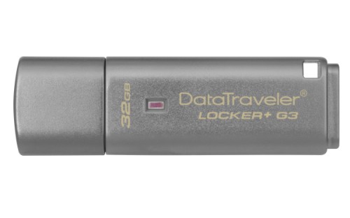 Kingston Technology DataTraveler Locker+ G3 32GB USB flash drive USB Type-A 3.2 Gen 1 (3.1 Gen 1) Silver