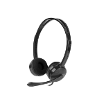 NATEC Canary Headset Wired Head-band Office/Call center Black