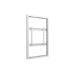 Multibrackets M Pro Series - Enclosure 50" Wall Slim Medium White