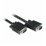 Mercodan D-Sub/D-Sub 2.0m VGA cable 2 m VGA (D-Sub) Black