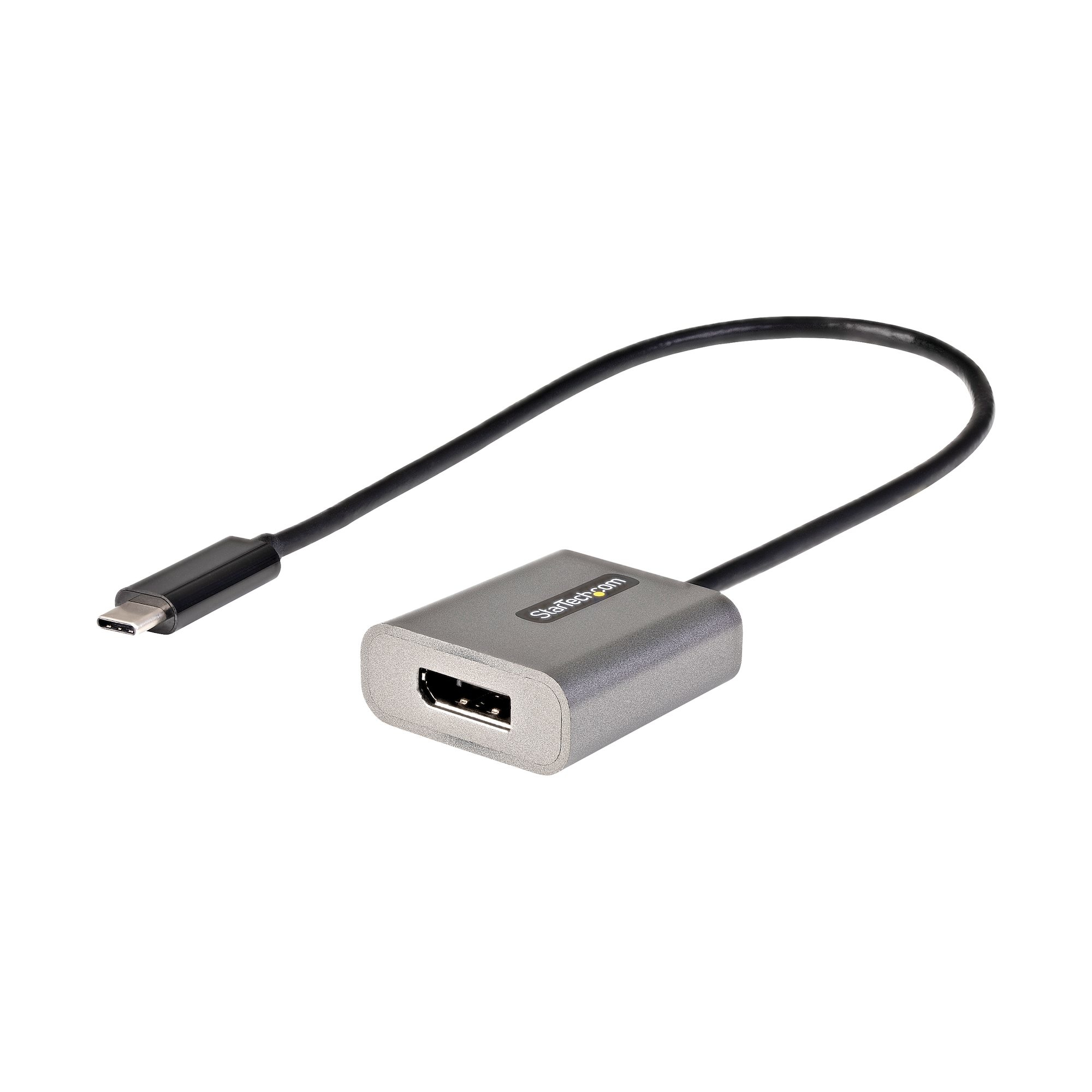 Image of StarTech.com USB C to DisplayPort Adapter - 8K/4K 60Hz USB-C to...