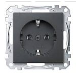 Merten MEG2301-0414 socket-outlet Type F Anthracite