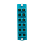 Leviton 5F100-2QC fiber optic adapter SC 1 pc(s) Turquoise
