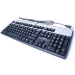 HP 434821-087 keyboard Office USB Black, Silver