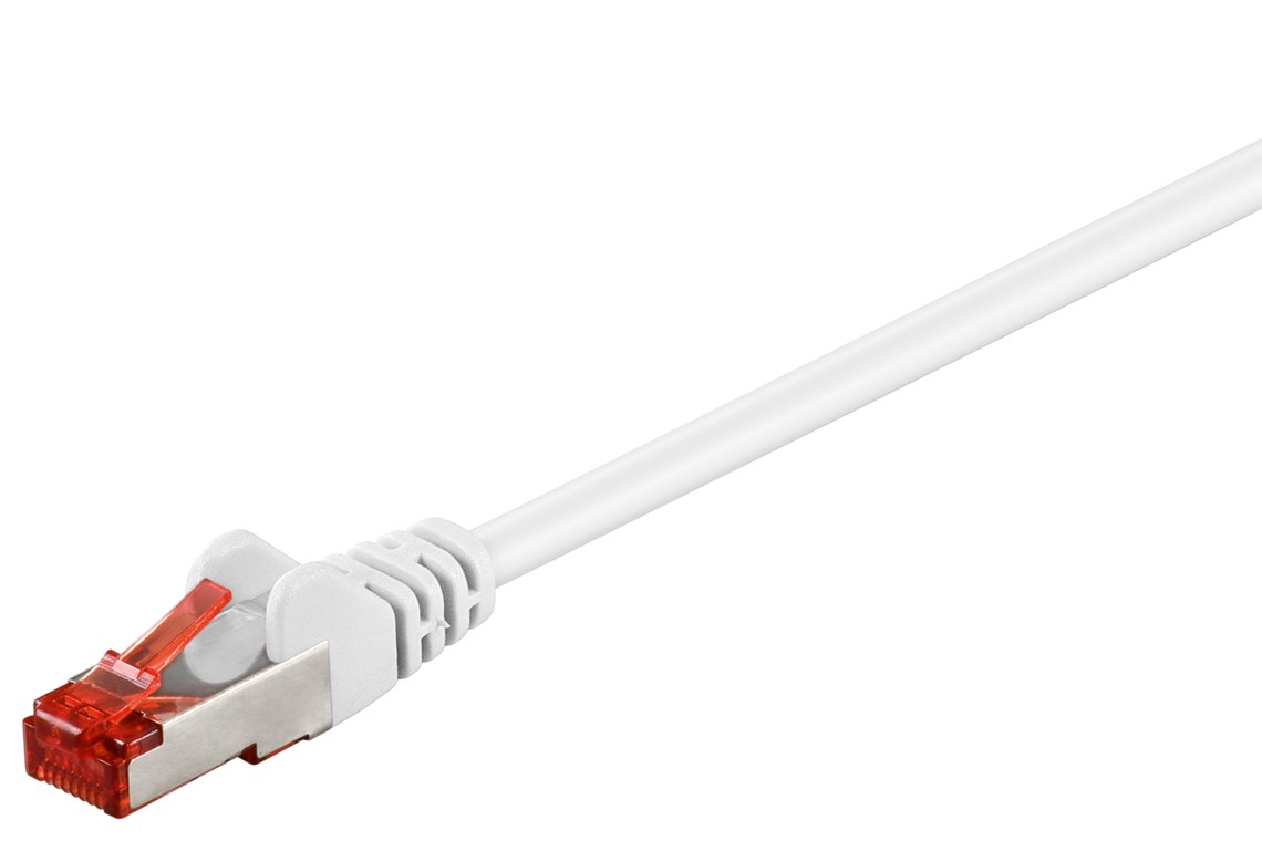 EU Product - CAT 6 Patchkabel S/FTP PiMF Weiss - Cable - Network thumbnail