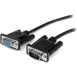 StarTech.com 1m Black Straight Through DB9 RS232 Serial Cable - DB9 RS232 Serial Extension Cable - Male to Female Cable (MXT1001MBK)