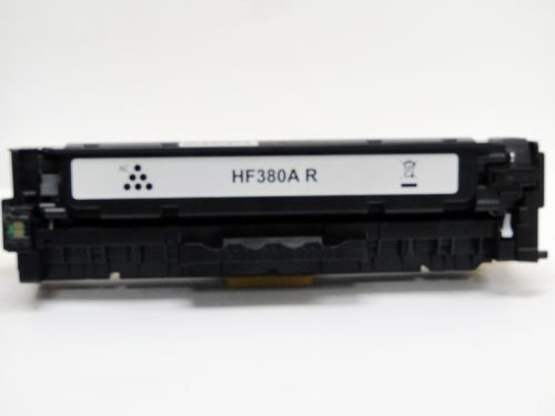 Remanufactured HP CF380A (312A) Black Toner Cartridge