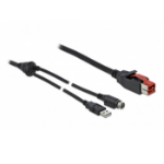 DeLOCK 85943 parallelle kabel Zwart 4 m