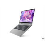 Lenovo IdeaPad Flex 5 AMD Ryzen™ 7 5700U Hybrid (2-in-1) 35.6 cm (14") Touchscreen Full HD 8 GB DDR4-SDRAM 512 GB SSD Wi-Fi 6 (802.11ax) Windows 10 Home in S mode Grey, Platinum