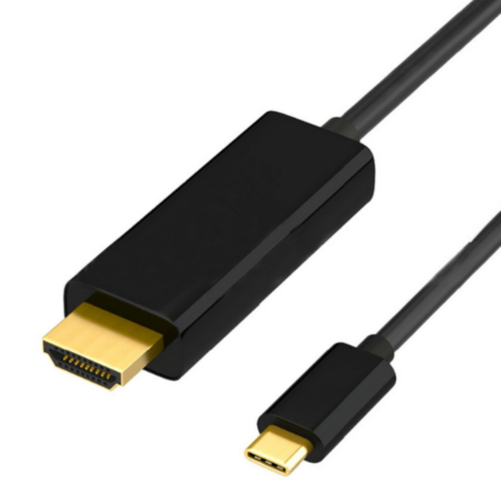JLCN92TC-HC1.8M JLC DISTRIBUTION N92 Type C (Male) to HDMI (Male) Cable- 1.8M - Black
