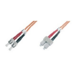 M-Cab 7000822 InfiniBand/fibre optic cable 2 m ST SC Multicolour, Orange