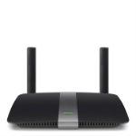 Linksys EA6350-UK wireless router Gigabit Ethernet Dual-band (2.4 GHz / 5 GHz) Black