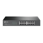 TP-Link TL-SG1016DE network switch Managed L2 Gigabit Ethernet (10/100/1000) Black