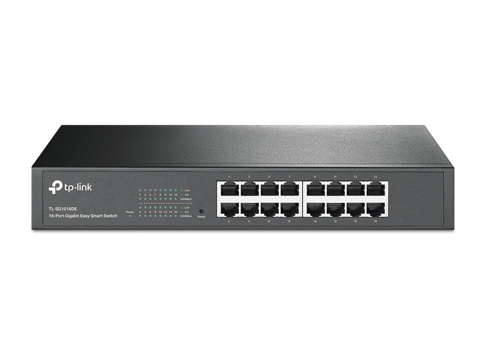 Image of TP-Link TL-SG1016DE network switch Managed L2 Gigabit Ethernet...