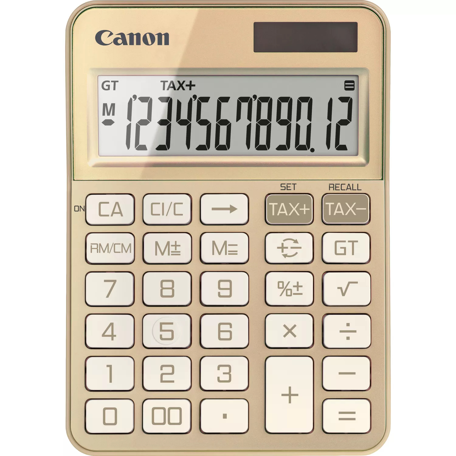 Canon KS-125KB Calculator Desktop Basic Gold