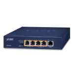PLANET 2-Port 10/100/1000T 802.3bt Unmanaged Gigabit Ethernet (10/100/1000) Power over Ethernet (PoE) Blue