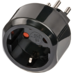 Brennenstuhl 1508642 power plug adapter Type J (CH) Black