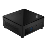 MSI Cubi 5 12M-009BAU Intel® Core™ i3 i3-1215U 16 GB DDR4-SDRAM 1 TB SSD Windows 11 Home Mini PC Black