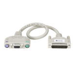 Black Box EHN154-0020 KVM cable White 6 m