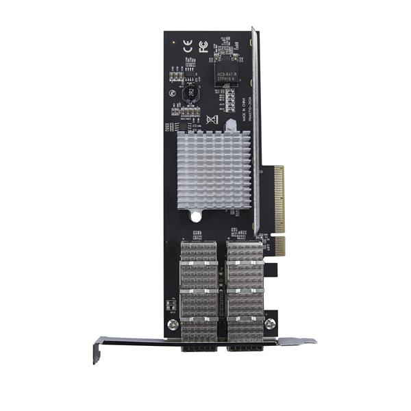 StarTech.com Dual Port 40G QSFP+ Network Card - Intel XL710 Open QSFP+ Converged Adapter - PCIe 40 Gigabit Ethernet Server NIC - 40GbE Fiber Optic LAN Card - Dell PowerEdge HPE ProLiant
