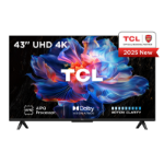 TCL 43V6C-UK TV 109.2 cm (43") 4K Ultra HD Smart TV Wi-Fi Metallic 260 cd/m²