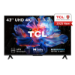 TCL V6C 43V6C TV 109.2 cm (43") 4K Ultra HD Smart TV Wi-Fi Metallic 260 cd/mÂ²