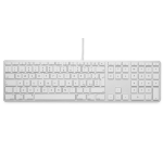 LMP 17530 keyboard Office USB QWERTY Italian Silver