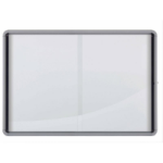 Nobo Premium Plus Magnetic Lockable Notice Board Sliding Door 27xA4