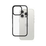 PanzerGlass ® HardCase Transparent iPhone 16 Pro mobiele telefoon behuizingen Hoes Transparant