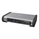 j5create JTD568 Thunderbolt™ 4 Quad Display Docking Station-UK, Black