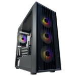 LC-Power LC-810B-ON computer case Midi Tower Black