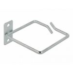 DeLOCK Cable bracket 80 x 80 mm with laterally offset mounting plate metal