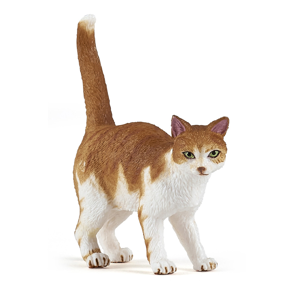  Dog And Cat Companions Red Cat Toy Figure - Red