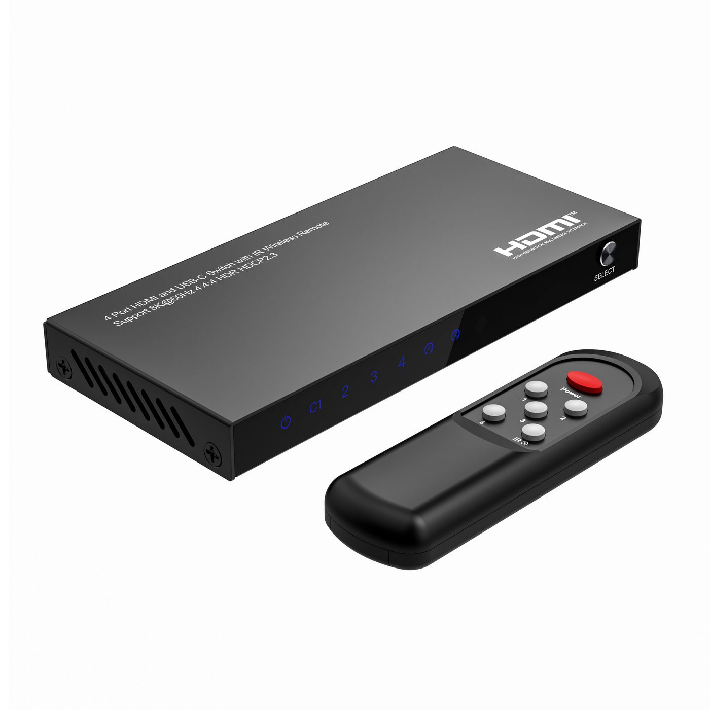 Microconnect Mc-Usbchdmiswitch0401-8K Video Switch