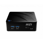 MSI Cubi JSL-020UK N4500 mini PC IntelÂ® CeleronÂ® N 4 GB DDR4-SDRAM 128 GB SSD Windows 10 Pro Black