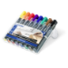 Staedtler 352 WP8 permanent marker Black, Blue, Brown, Green, Orange, Red, Violet, Yellow 8 pc(s)