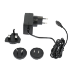 Zebra 3PTY-PCLIP-941025 mobile device charger Tablet Black AC Indoor