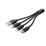 Digitus DB-300160-002-S interface hub Zwart