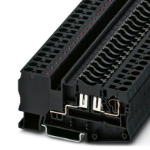 Phoenix Contact ST 4-FSI/C-LED 24 terminal block Black
