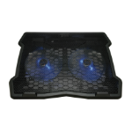 Conceptronic THANA06B laptop cooling pad 39.6 cm (15.6") Black