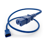 UNC PWCD-C14C15-15A-02F-BLU power cable Blue 23.6" (0.6 m) C14 coupler C15 coupler