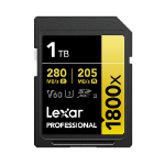 Lexar Professional 1800x 1 TB SDXC UHS-II Class 10