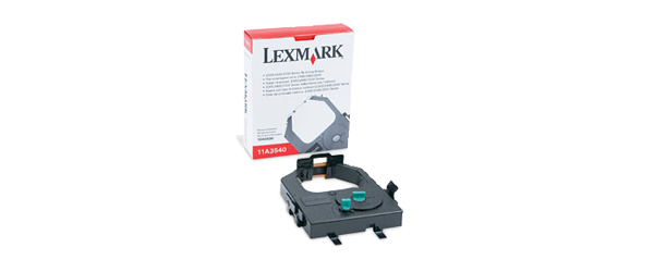 Image of Lexmark 11A3540 Nylon with ReInking black, 4,000K characters for...