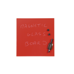 Bi-Office GL150301 magnetic board Glass Red
