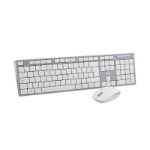 T'nB KBSCGR toetsenbord Inclusief muis Universeel RF Draadloos AZERTY Frans Grijs