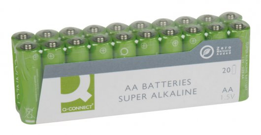 KF10848 Q-CONNECT Q-CONNECT BATTERY AA ECONOMY PK20